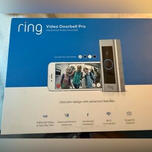 NEW-Ring Video Doorbell Pro